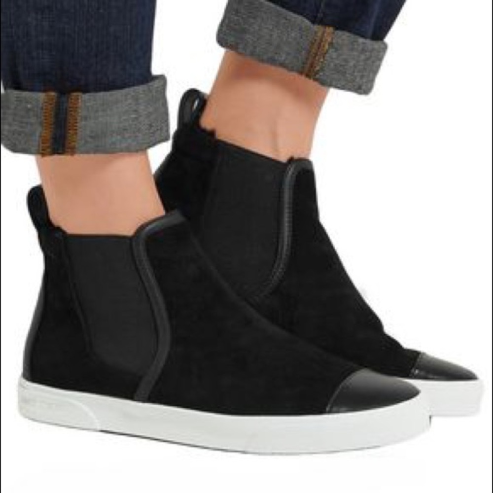 Jimmy Choo Della Faux Fur Sneakers